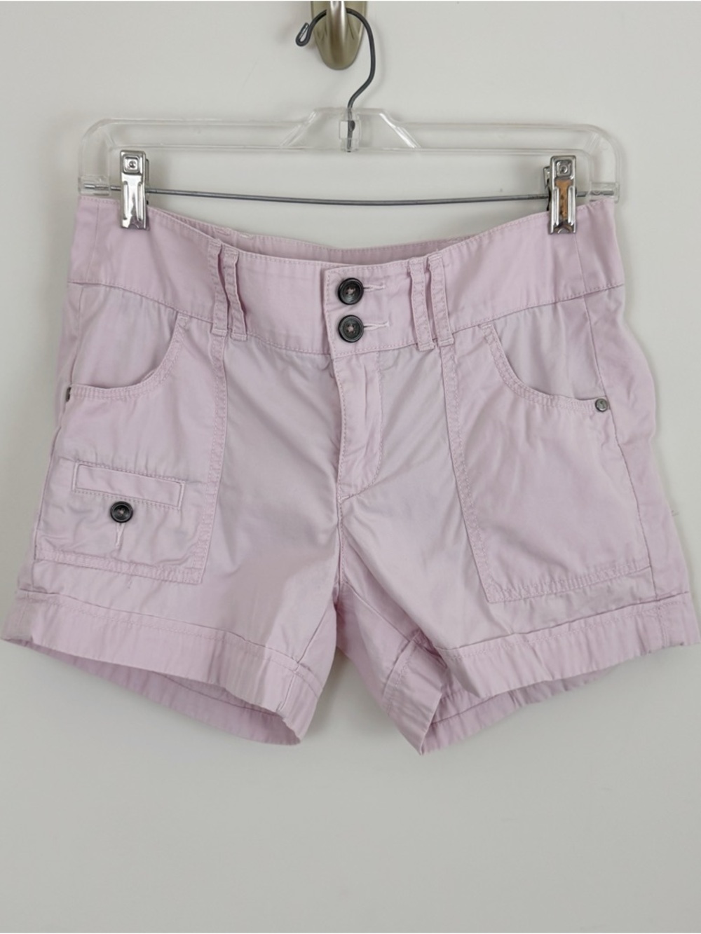Pilcro and the Letterpress Lavender Pink Cargo Shorts